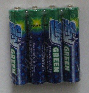 Комплект, 4 броя батерии, 1.5V, AAA 
