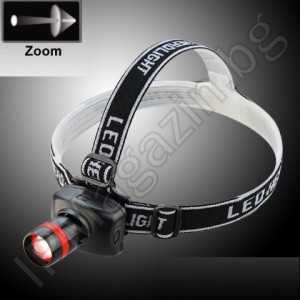 BL-6609 CREE Q5 5W LED - Headlamp projector lamp setting the focus in 