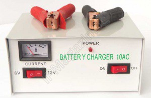 Charger for rechargeable batteries, 6V, 12V, 20A 