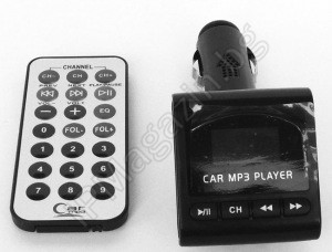 MP3 Player + Wireless FM Transmitter + USB + SD Card 