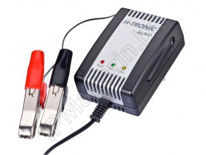 Battery charger for rechargeable batteries 2/6 / 12V 