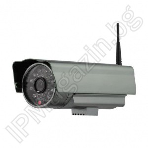 F-105 - 25m, external mounting, wireless, 0.3MP IP Camera for Surveillance