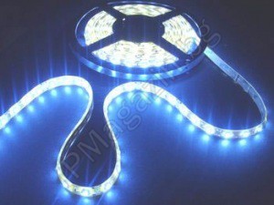 3528-60SMD - LED лента, 1m, синя светлина, водоустойчива 