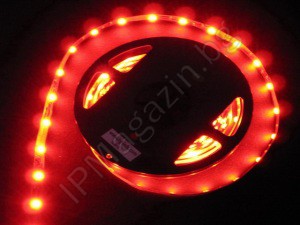 3528-60SMD - LED лента, 1m, червена светлина, водоустойчива 