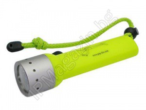 BL-102 - LED flashlight, CREE Q3, 1 mode for operation, underwater up to 50m 