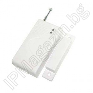 IPMUK-AP001 - wireless, magnetic contact, MUX, for door or window, for GSM alarm IP-AP010, IP-AP014, IP-AP013, IP-AP021 