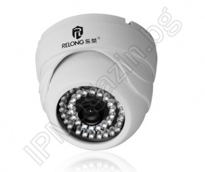 RL-H802 dome camera with infrared illumination for video surveillance