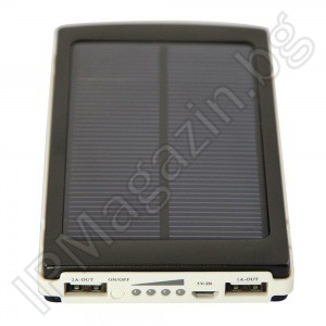 IP-PB-008 - SMART POWER BANK (POWER BANK and solar charger in 1) with built-in rechargeable battery 20000mA Mobile 