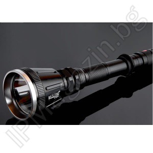 BL-Q2888-HUNTING - battery, LED torch, T6, with hunting attachment, rifle, 3 filters, 1 light mode 