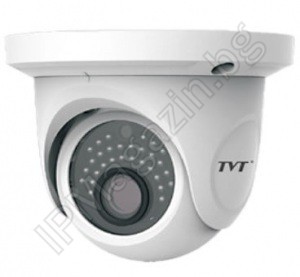 ТD7524AMD/AR1/3.6 - 3.6mm, 20m, външен монтаж, куполна, 2MP 1080P AHD, камера за наблюдение, TVT