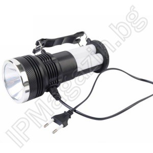 YJ-2881T - battery, LED flashlight, 1W + 24SMD LED, 3 modes of illumination 
