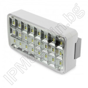 YJ-9817-NOS - rechargeable emergency light with 24 LED diodes, remote control 