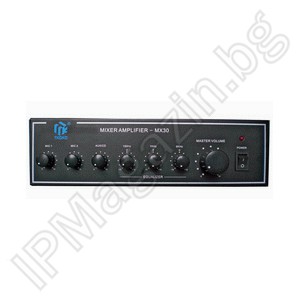 MX-30W - 30W, 3 inputs, amplifier