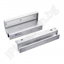 MBK- 280GZ - Double U-bar, for glass doors, with frame frame (frame), for electromagnet YM-280 