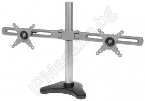 BL102 - Adjustable, Desktop, Stand for 2 monitors, size 10 ~ 24 " professional monitor for video surveillance, DAHUA, 24/7