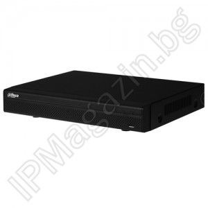 XVR5116H‐4KL - 16(24) каналeн, 16 камери + 8 IP, 8MP, пентабрид 4K/4Mpix, HDCVI, цифров видеорекордер, DVR, DAHUA