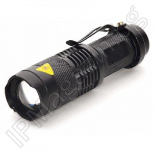 BL-145-BLUE - rechargeable, LED flashlight, CREE Q3, 1 mode illumination, blue light, for banknotes 