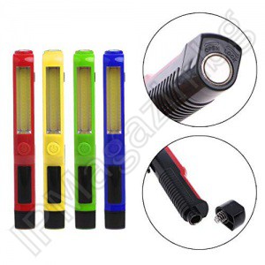BL-209 - working, LED flashlight, type pen, magnet, 2 lights 