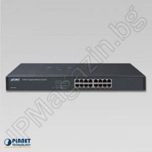GSW-1601 - 16 Port, Gigabit, Switch, ETHERNET switch