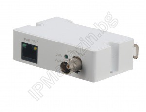 LR1002-1ЕТ - транситер, ePOE/POE, пасивен конвертор, LAN към коаксиален кабел, RJ45 към BNC, еPOE СЕРИЯ DAHUA
