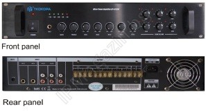 AP-6360W - 360W, with built-in 6-channel zone selector, with individual 5-level Volume Control for each zone 