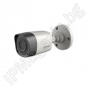 HAC-HFW1000R-0280B-S3 - 2.8mm, 20m, external mounting, bullet 1MP 720P HD, HDCVI, surveillance camera, DAHUA