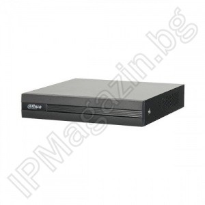 XVR1B04 - 4(5) каналeн, 4 камери + 1 IP, H.265, пентабрид 1.4Mpix, 720P/1080N, HD, HDCVI, цифров видеорекордер, DVR, DAHUA