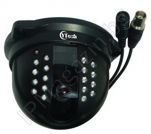 IDB-N342S dome camera with infrared illumination for video surveillance