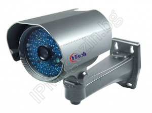 IRJ-N342S 12mm waterproof camera with IR illumination for CCTV