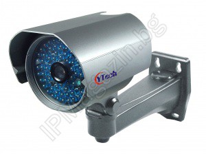 IRJ-N342S 8mm waterproof camera with IR illumination for CCTV