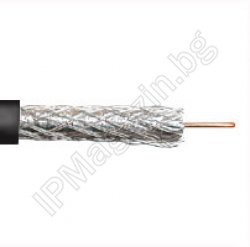 RG 6 cable black - 305m in 