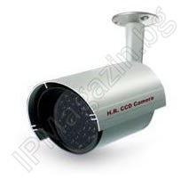 KPC139ZCP водоустойчива камера с инфрачервено осветление за видеонаблюдение