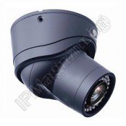 RL-H066 вандалоустойчива куполна камера с инфрачервено осветление за видеонаблюдение