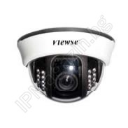 VC-IR636 dome camera with infrared illumination for video surveillance
