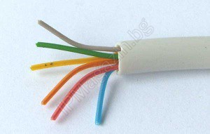 CABS6/100m 6-wire unshielded 