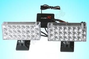 TR-3013 - авто лампа халоген - червени 