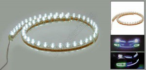 Tape with 48 LEDs, brilliant, white, diode, 48cm 