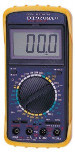 DT9208A - измервателен уред, мултицет, мултиметър 