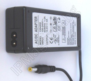 IP-P1354 - 13.5V, 4A, power adapter 