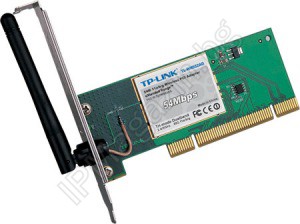 TL-WN553AG - 54Mbps, 802.11a / b / g, Wireless, PCI Adapter 