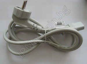 Power cord for PC - 1.8m, 3x0.75 