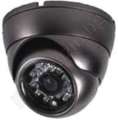 IDC-N342S Vandal dome camera with IR illumination for CCTV