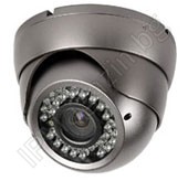 CV818B Vandal dome camera with IR illumination for CCTV