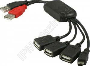 4 портов USB HUB с мини USB 