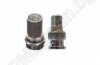 BNC connector + F connector, for coaxial cable RG6, 50 pieces 