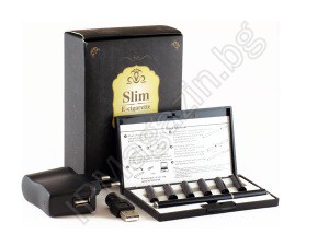 IP-SLIM-001 Слим електронна цигара - черна 