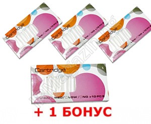 Nicotine fillers, filters, white, for a slim electronic cigarette, 40 pieces for the price of 30 pieces, HIGH 
