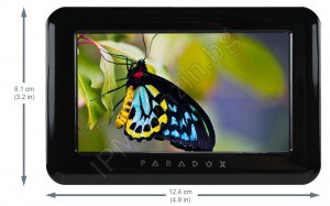 PARADOX TM4 - клавиатура със 4.3" цветен сензорен екран 