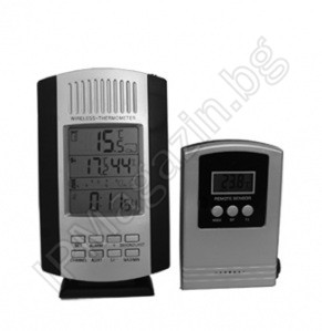 SH-125 - безжичен термометър/часовник/влагомер 