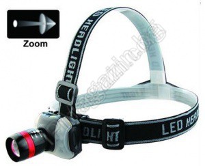 BL-6627А LED- прожектор фенер челник с лупа и светодиодна сигнализация 
